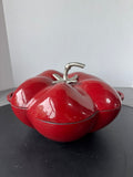 Cook's Essentials 3.5-qt Cast Iron Tomato Dutch Oven