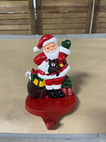 Lillian Vernon Santa Stocking Holder, 4 available, PRICED INDIVIDUALLY $10 each