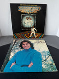 Pair of John Travolta Vintage LP Vinyl (K)