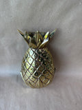 Extra Large Brass Pineapple Door Knocker - Signed