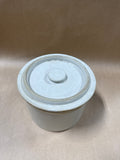 Small Lidded Crock With Lid