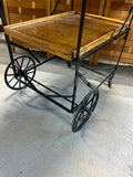 Industrial Style Beverage Cart