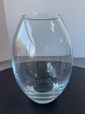 Heavyweight Clear Glass Vase