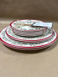 8 Piece Threshold Christmas Melamine Plates