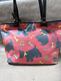 Dooney & Bourke Scottie Print Shoulder Bag