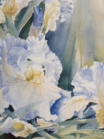 “Afternoon Iris” Print by Vernon; Signed