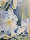 “Afternoon Iris” Print by Vernon; Signed