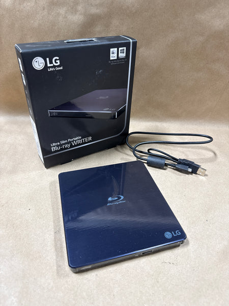 (C) LG Ultra Slim Blu-Ray Writer NOT TESTED // Appears Unused
