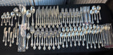 87-Piece Gorham Melrose Sterling Silver Flatware in Box