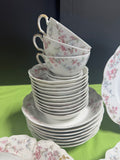 65-Piece Haviland & Co. Limoges France Schleiger 32A Floral China Set