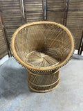 Wicker/Rattan Barrel Chair/Hoop Chair