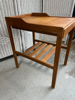 Teak End Table with Drawer by Bertil Fridhagen For Bodafors - Made in Sweden - Mid Century