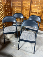 Set of 4 Folding Chairs by Furio