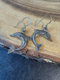 Dolphin Sterling Silver Earrings