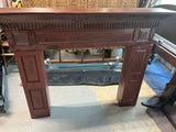 Primitive Style Hand Crafted Mantle