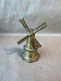 Cast Metal Brass Windmill Bell