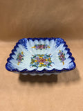 Vestal Alcobaca Floral Square Bowl — Made In Portugal