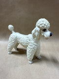 Porcelain White Poodle Figurine - Andrea By Sadek