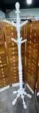 White Painted Coat Rack