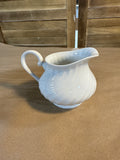 Vista Alegre White Swirl Sugar And Creamer