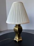 Brass Optic Swirl Vintage Lamp (WORKS)