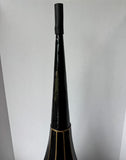 Thomas A. Edison Standard Cylinder 10-Panel Vintage Metal Phonograph Horn