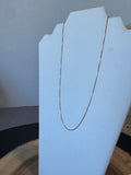 19”L 14K Gold Chain Necklace
