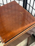 Petite Antique Drop Leaf Accent Table