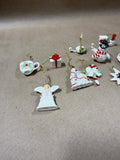 Lenox Winter Delights 12 Piece Miniature Christmas Ornament Set With Box (H.D)