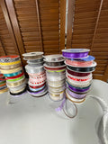 Ribbon Lot E, 50+ rolls