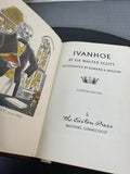 (U) 1977 Easton Press Ivanhoe Illustrated Collector’s Edition Leather Bound Hardcover Book