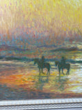 “Love” Original Oil Painting by Local Artist Ginger Olansen; Signed