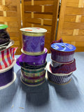 Purple/Pink Tone Ribbon Lot