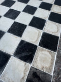 Heavyweight Reversible Marble Chessboard AS IS (READ DESCRIPTION CAREFULLY)