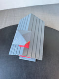 (A) Berkeley Designs School House Wooden Cuckoo Music Box (WORKS)