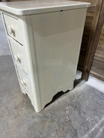 Painted Three Drawer Cabinet