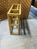 Rustic Style Pine Plate Rack/Cabinet Organizer