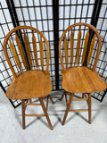 Pair of 30" Swivel Bar Stools