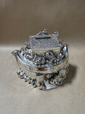 Gorham Silverplate Noah’s Ark Piggy Bank