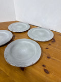 Grey Tommy Bahama Melamine Salad Plates - Set Of 4