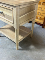 Ashley Furniture Light Natural Wood Tone Night Stand with Drawer