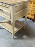 Ashley Furniture Light Natural Wood Tone Night Stand with Drawer