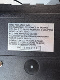 Atari Tele-Games Video Arcade System with Controllers, Games, Manuals & Accessories