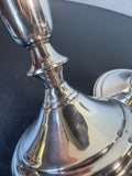 (A) Pair of Towle Sterling Silver Weighted Candlesticks