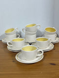 Franciscan Earthenware Hacienda Gold Dish Set, 60 pc