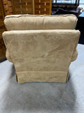 Upholstered Chair, tan color, Unbranded