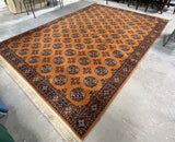 Karastan Golden Bokhara Rug, 12 ft 9 in x 8 ft 8 in ***HEAVY ITEM***READ DETAILS ON PICK UP POLICY***