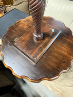 Scallop Edge Accent Table