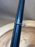 Sterling/Faux Diamond Ring - SIZE 6