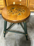 Hitchcock Stool, Green Tones